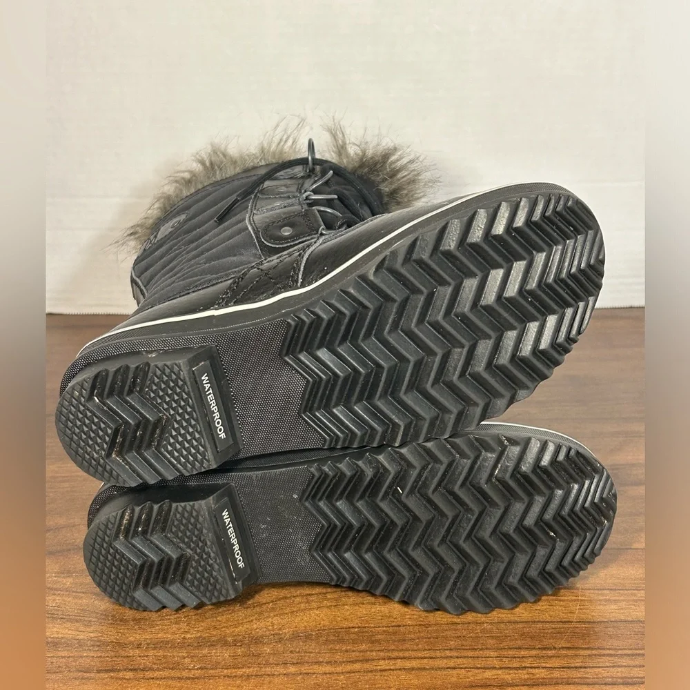 Sorel Tofino II Black NL2332-010 Women's Sz 6 Winter Snow Waterproof Boots - Picture 4 of 7